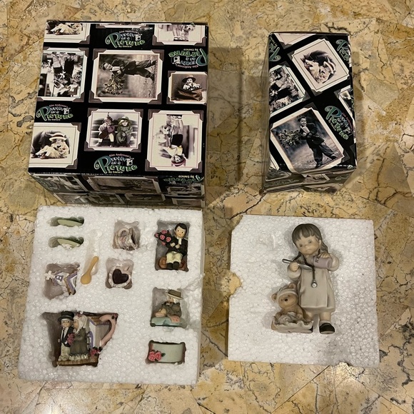 KIM ANDERSON pretty as a picture Enesco Wedding Set and Doctor Figurine - Picture 1 of 4
